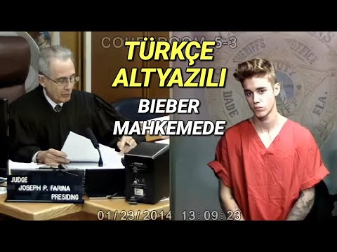 Justin Bieber Mahkemede / türkçe altyazılı