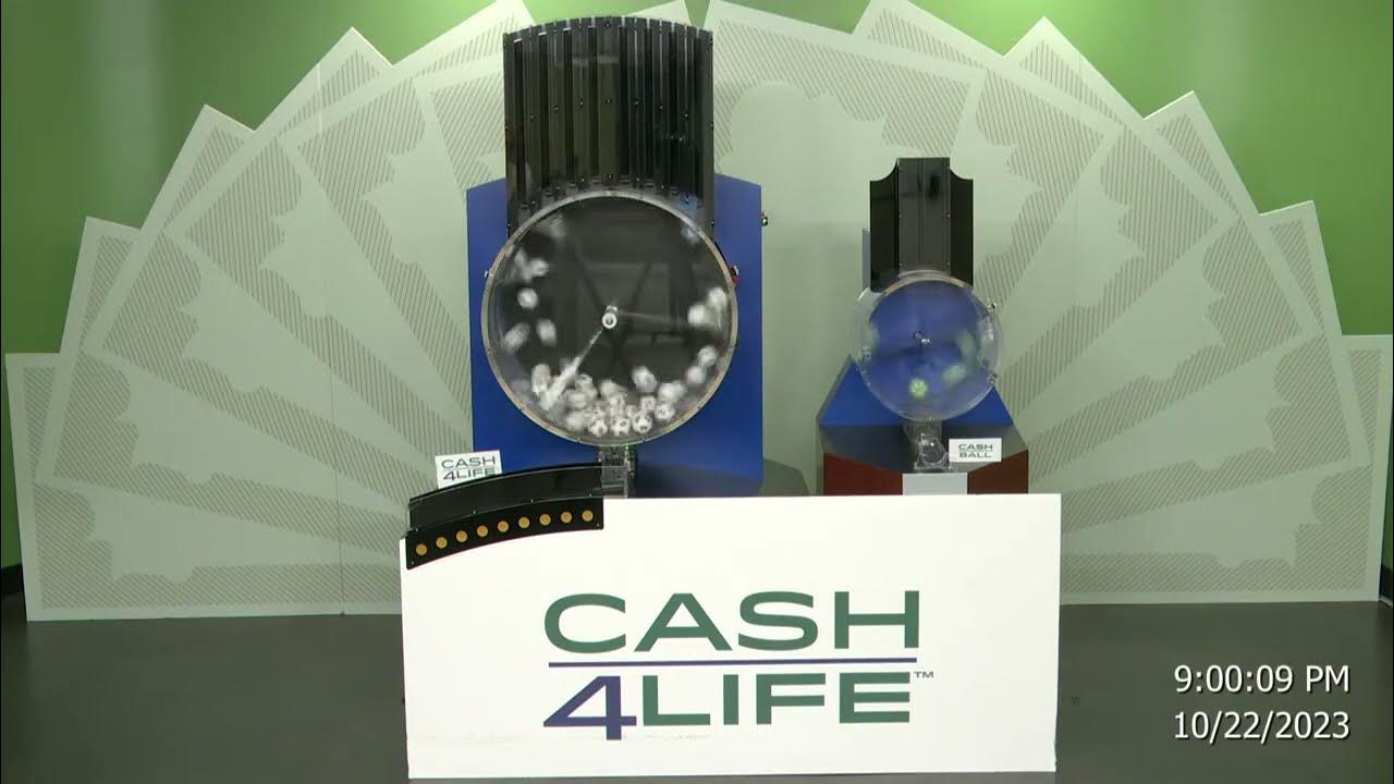 Cash4Life Drawing 10222023 YouTube
