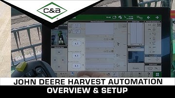 John Deere Harvest Settings Automation Overview and Setup