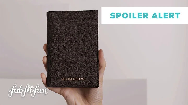 Michael Kors Bedford Travel Passport Wallet | Summer Box Spoiler | FabFitFun