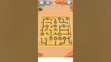 Water Connect Puzzle game New Update (#Level 46) - TOP GAMES FOR YOU! #shorts