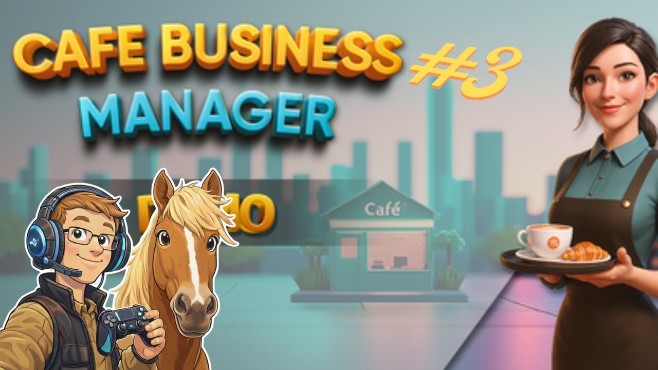 Cafe Business Manager #3 [FR] Démo. La construction et fin de la démo.