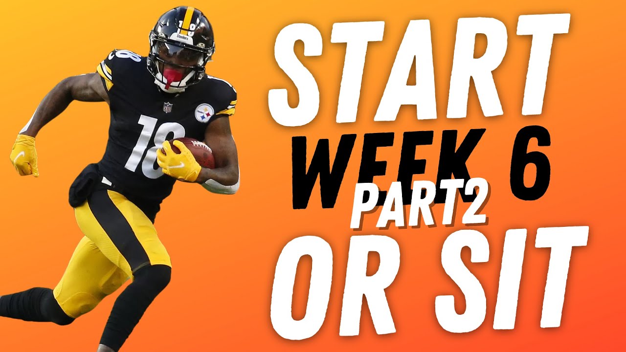 Fantasy Football 2021 Start 'em Sit 'em Week 6(Part 2) YouTube