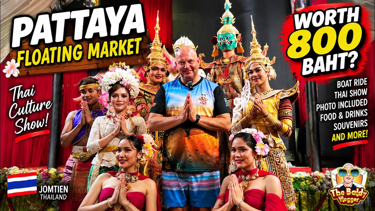 Pattaya Floating Market vlog