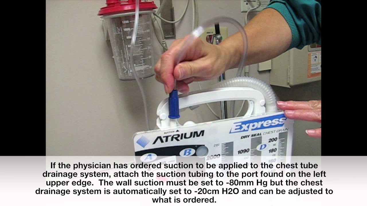 Atrium Oasis Chest Tube Manual