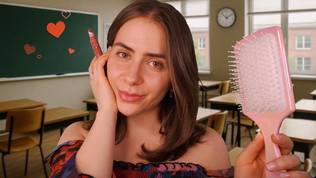ASMR Das romantische Girl in der Schule – romantisiert Dich 💋Roleplay
