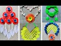 New!!5 Fantastic Colourful Paper Flowers//Beautiful Home Decoration//Easy Wall Hanging Crafts//DIY..