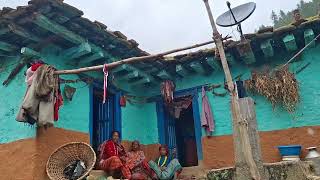Surviving Life in The Nepali Village During The Rainy | Rural Village Activities || Travillage Nepal