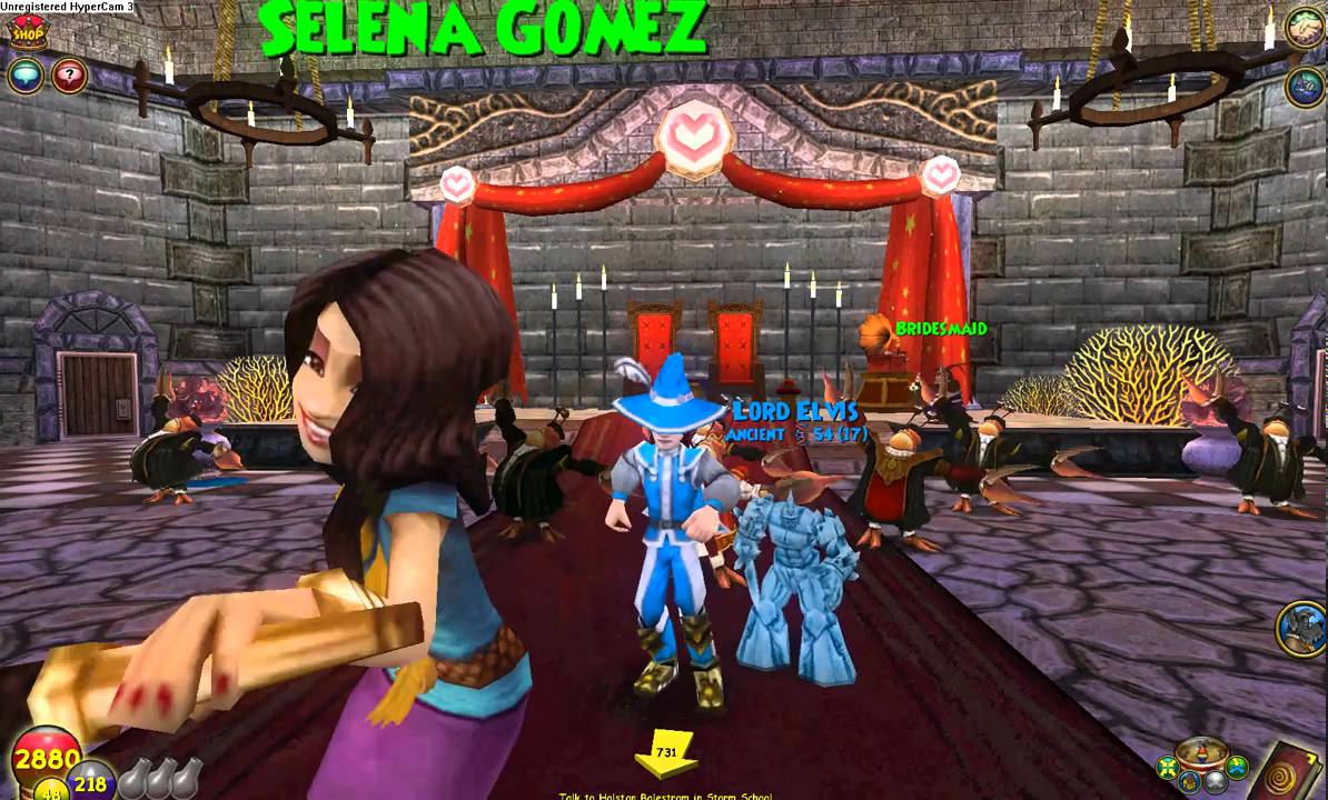wizard101 - dancing with selena