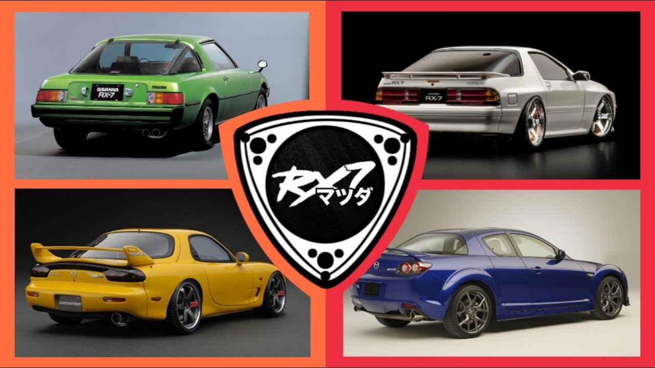 The History of Mazda RX7 | seluruh generasi rx7 PART 1 - YouTube