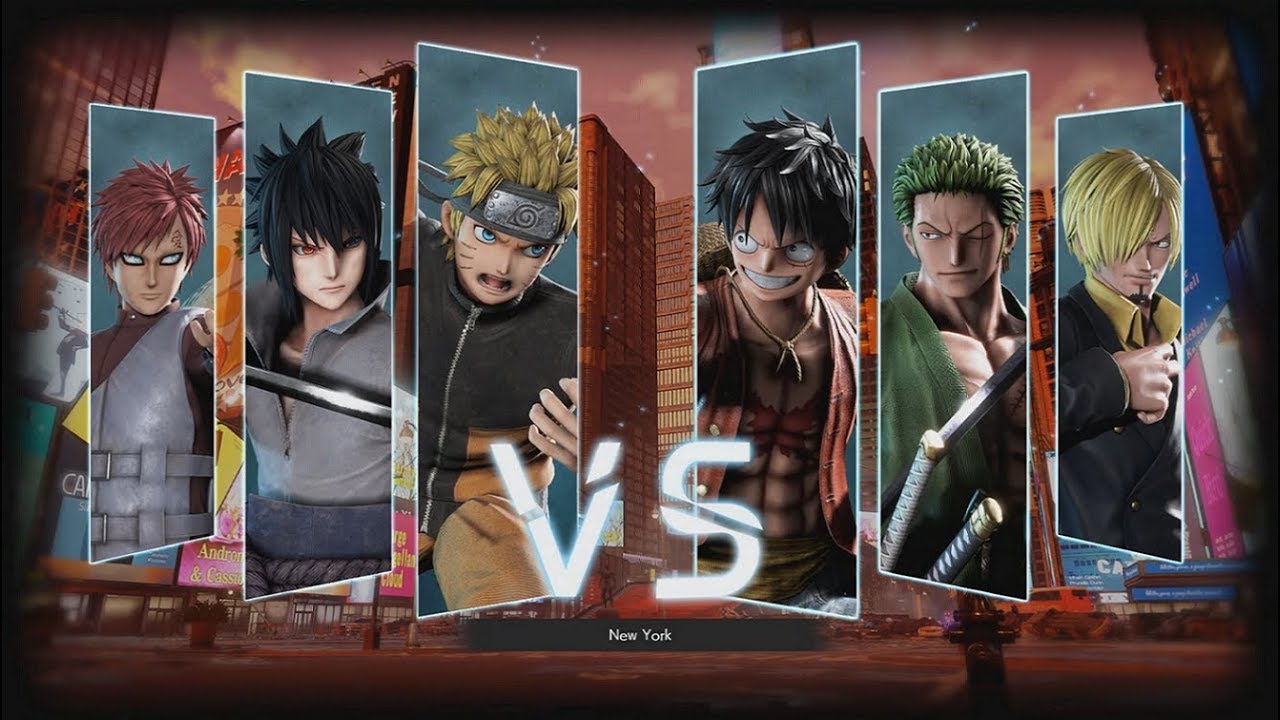 Jump Force Naruto Vs One Piece Youtube Jump Force Naruto Vs One Piece Youtube