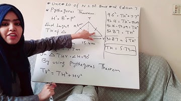 Pythagoras theorem, recap of exercise 10 A & Q3 of 10 B of new syllabus  Mathematics book 2.