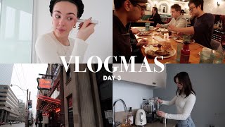 VLOGMAS DAY 3: homeware haul, how i make my matcha, sunday brunch, grwm for church