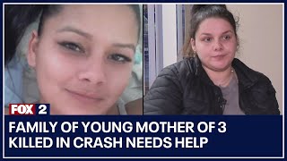 Family of young mother of 3 killed in crash needs help