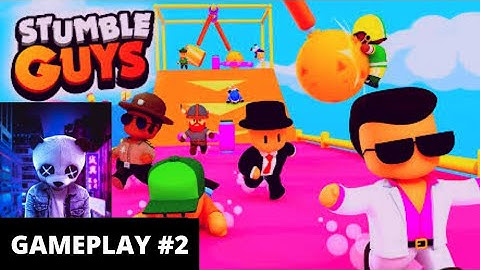 Stumble Guy‪s‬ - Gameplay Walkthrough Part 3 - First Win (iOS, Android).