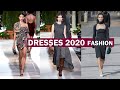 Модное Платье зима 2020, Тренды платья. Fashion dresses winter 2020, trends.
