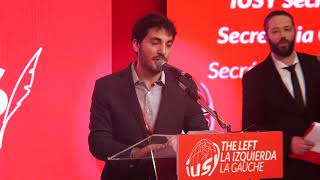 Iusy World Congress 2018 - Opening Ceremony - Alessandro Pirisi Iusy Secretary-General