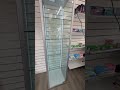 ✅ Job completed – Wednesday, 11 Feb ✨ Slim LED Glass Display Cabinet – Commercial Grade ✨