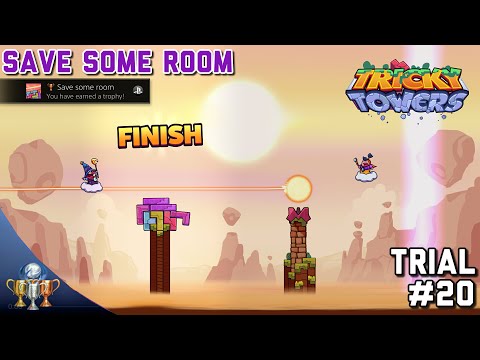 Tricky Towers - Save some room Trophy [Bronze]