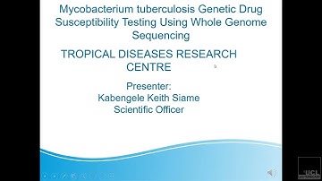 Use of genomics for tuberculosis research, surveillance and diagnosis in Zambia