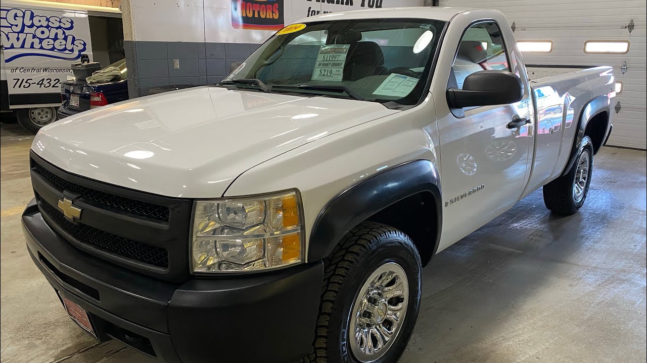 2009 Chevrolet Silverado 4x4 8’ Box For Sale Wausau WI Used Cars YouTube