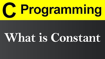 What is Constant in C Programming (Hindi)