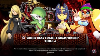 Wwe 2K23 Cynthia Vs Gardevoir Vs Ankha Vs Tiny Kong Table Elimination World Heavyweigrh Championship