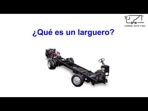 ¿Cómo esta hecho un chasis? | ¿Qué es un larguero?
