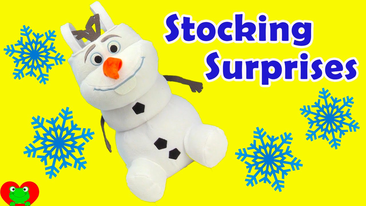 family friendly resorts Frozen Olaf Stocking Stuffer Surprises