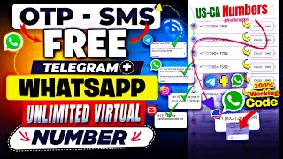 Get FREE VIRTUAL Phone NUMBER for WhatsApp, Telegram, OTP & SMS | Free Virtual WhatsApp Number screenshot 2