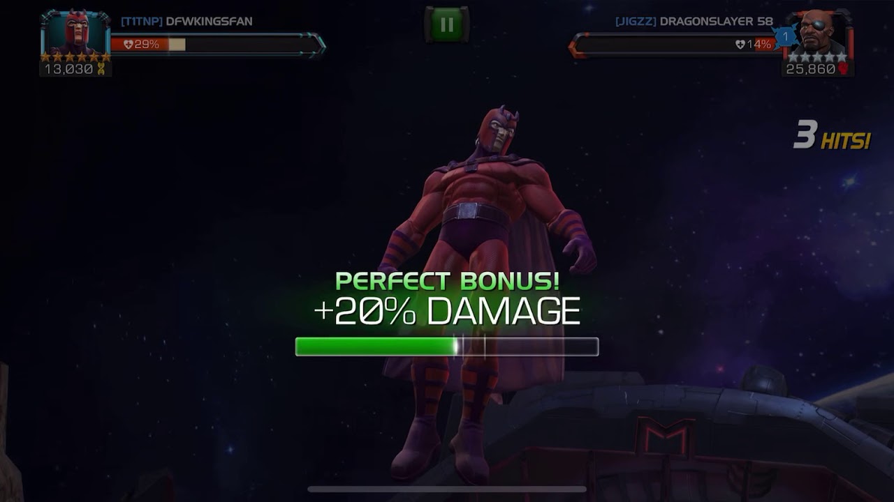 Magneto / Fury Heal Block