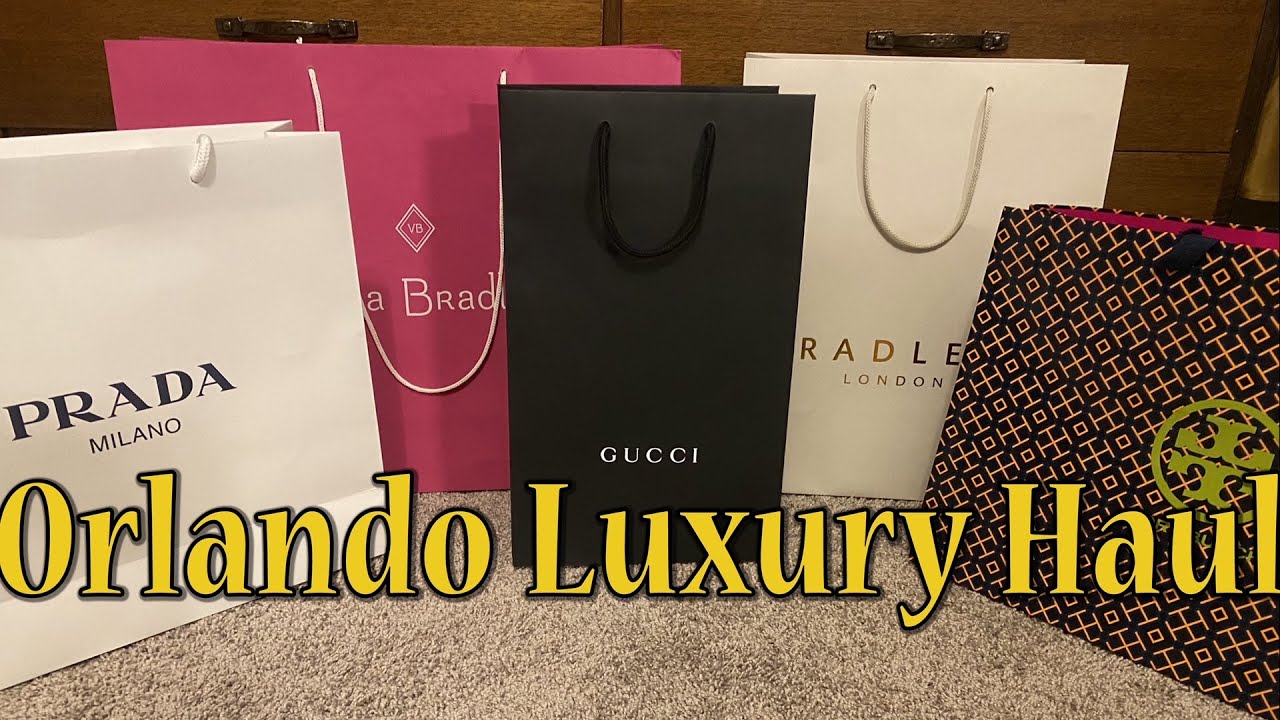 Shopping at the Gucci & Prada Outlets in Orlando! Luxury Vlog 