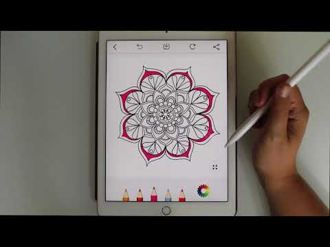 Free Adult Coloring Book...App Review