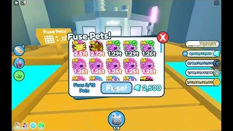 How To Fuse New Golden Astral Axolotl (Pet Simulator X)