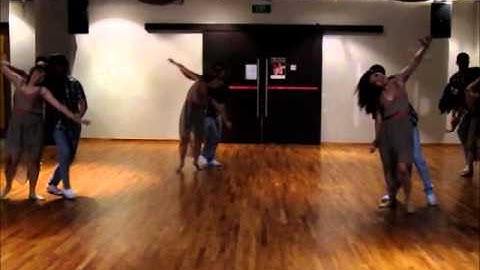 Two Left Feet Novice Performance Team at ZoukRush 2012