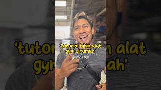 tutorial buat gym murah!!! #chrisputra #alatgym #sederhana #dumbbell #gym #fitness #workoutathome