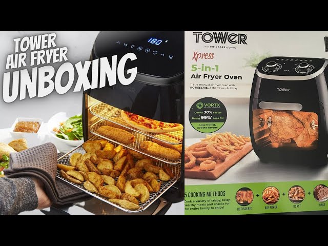 TOWER AIR FRYER UNBOXING, Xpress 5 in 1, Air Fry Oven