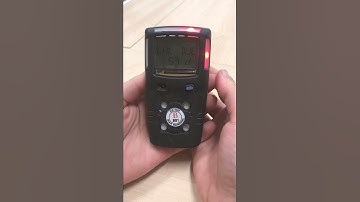 Gas Detector Set Auto Zero