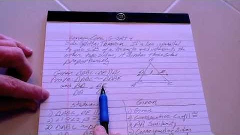 Proof of Side Splitting Theorem