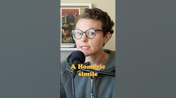 What is a Homeric simile? #iliad #homersiliad #greekliterature #language