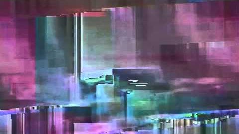 "Digital Divination" Databent Glitch Art w/ Noise Music