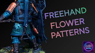 How to Paint Flowers and Patterns for Miniatures