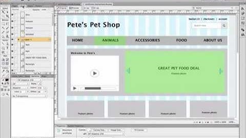 Tutorial: Adobe Fireworks for Beginners Lesson 4
