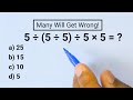 Understanding Order of Operations in Math