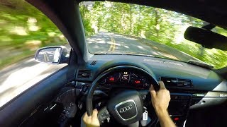 Behind the Wheel of a Tuned Audi S4 B7