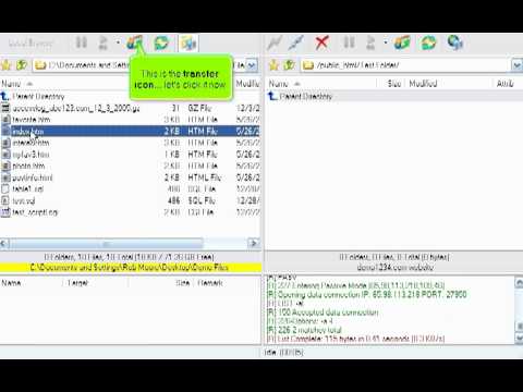 micfo | how to upload your files using FlashFXP FTP client