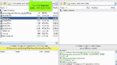 micfo | how to upload your files using FlashFXP FTP client