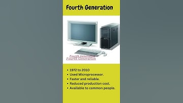 #Generations of Computer