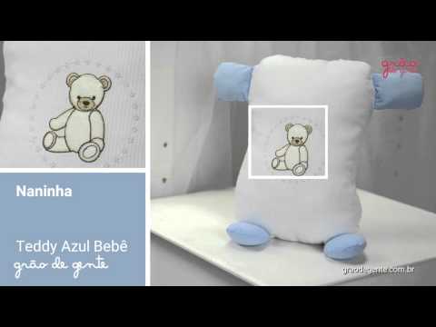 Naninha Teddy Azul | Ref: 50445