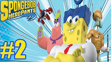 Spongebob HeroPants - Walkthrough Gameplay Part 2 [ HD ]